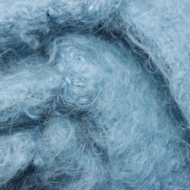 Image 2 of Wool Blanket Blue in color Blue | Vite EnVogue