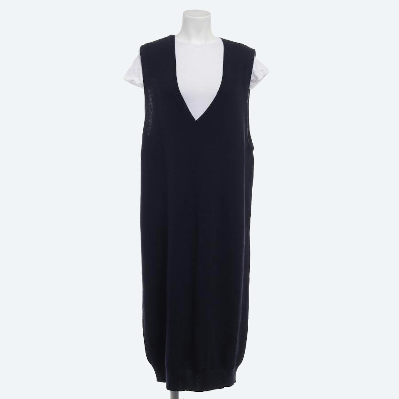 Image 1 of Knit Dress One Size Navy in color Blue | Vite EnVogue