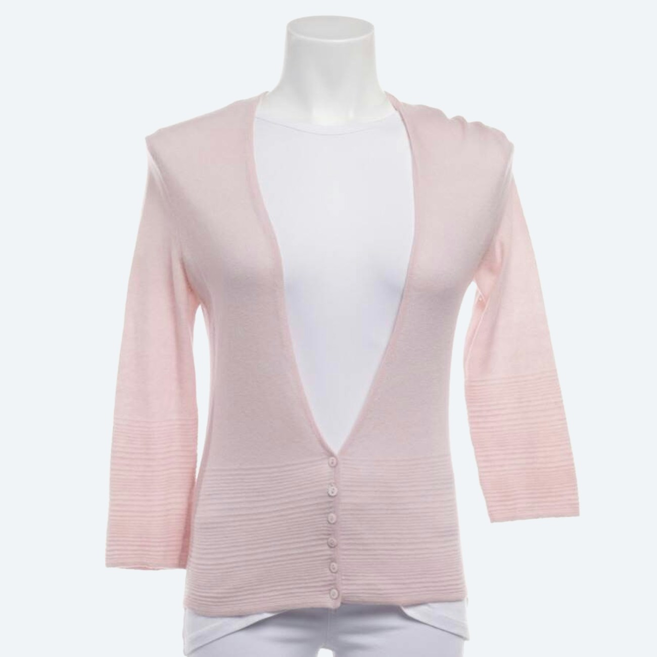 Image 1 of Cashmere Cardigan S Light Pink in color Pink | Vite EnVogue