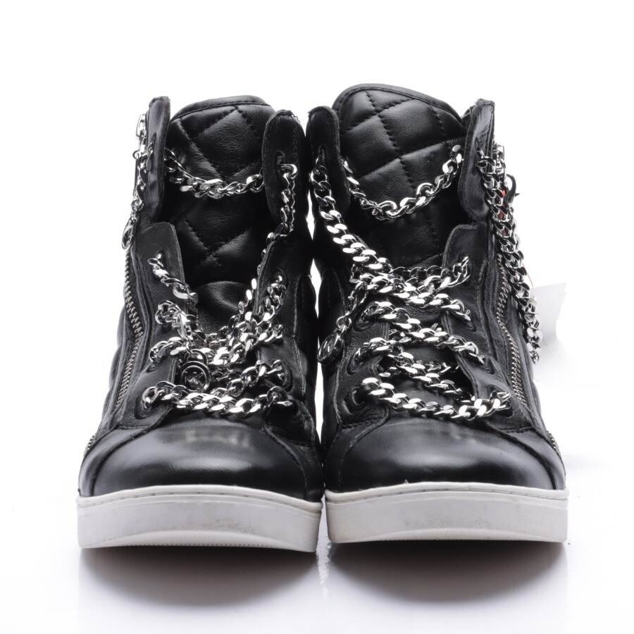 Bild 2 von High-Top Sneaker EUR 38,5 Schwarz in Farbe Schwarz | Vite EnVogue