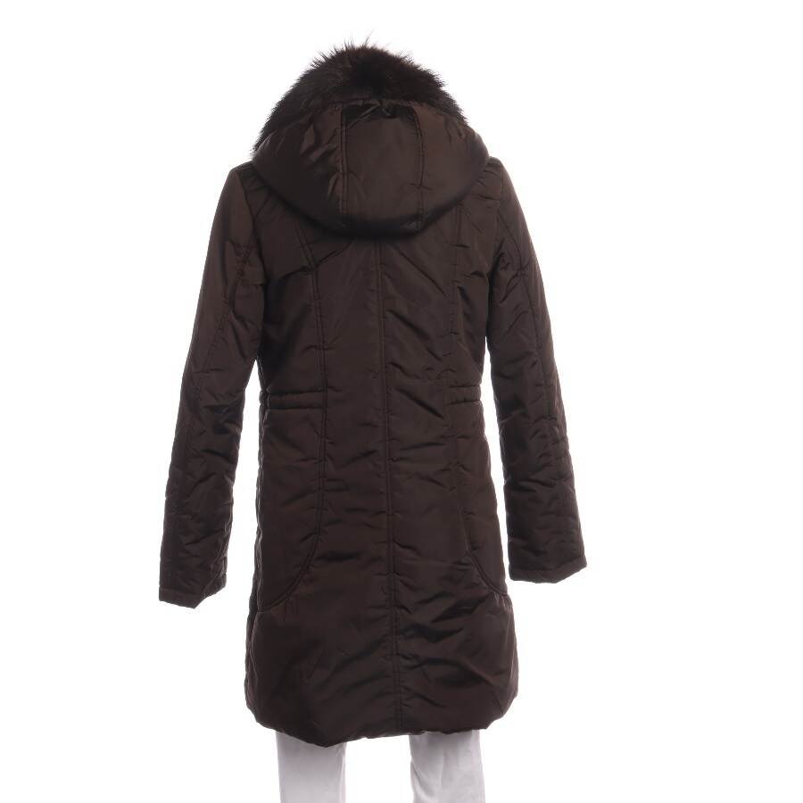 Image 2 of Winter Jacket 40 Dark Brown in color Brown | Vite EnVogue