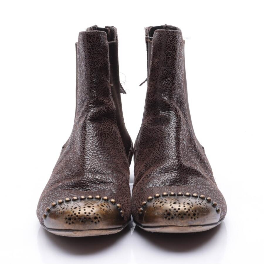 Image 2 of Ankle Boots EUR 35 Dark Brown in color Brown | Vite EnVogue