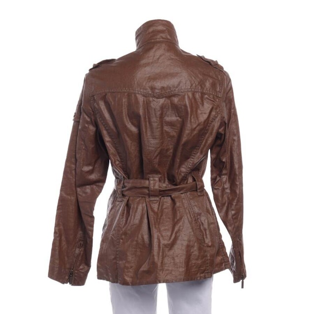 Linen Coat 38 Dark Brown | Vite EnVogue