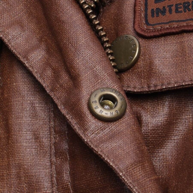 Image 3 of Linen Coat 38 Dark Brown in color Brown | Vite EnVogue