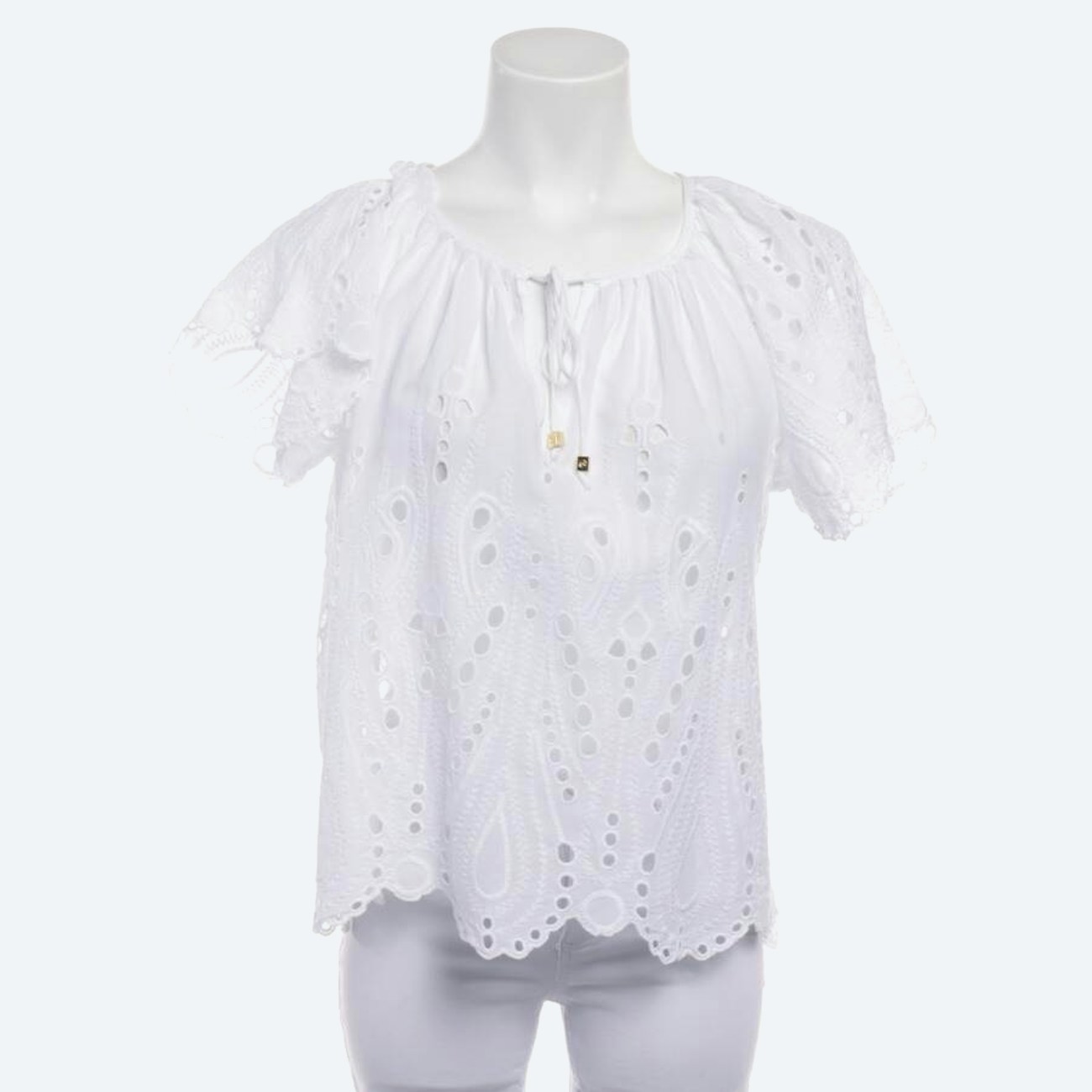 Image 1 of Shirt Blouse 2XS White in color White | Vite EnVogue