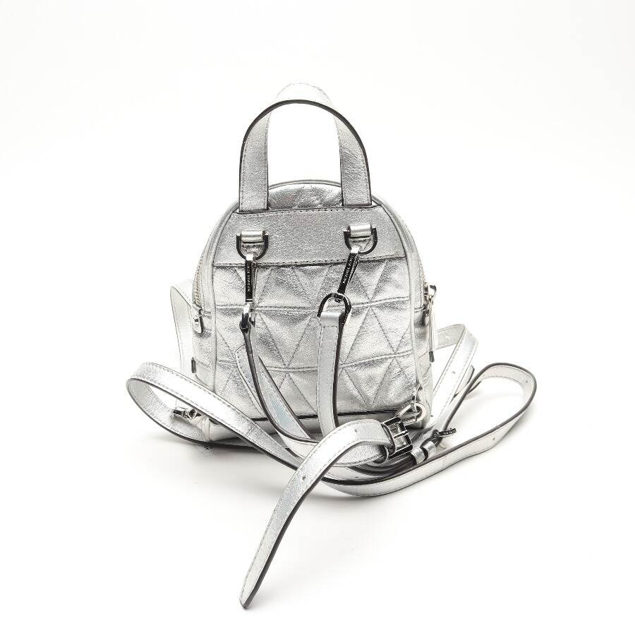 Image 2 of Backpack Silver in color Metallic | Vite EnVogue