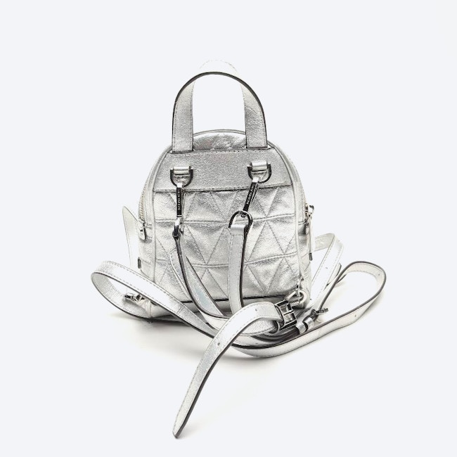 Image 2 of Backpack Silver in color Metallic | Vite EnVogue