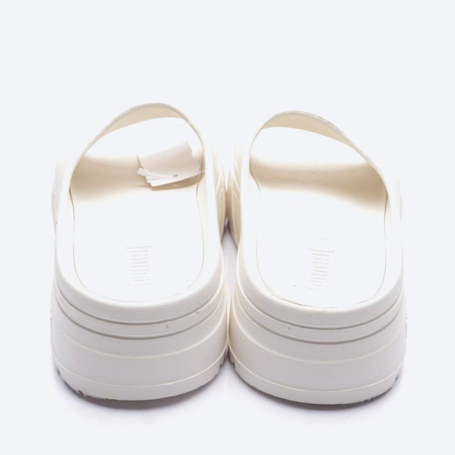 Image 3 of Slides EUR38 Cream in color White | Vite EnVogue