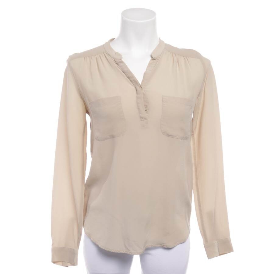 Image 1 of Silk Blouse XS Beige in color White | Vite EnVogue