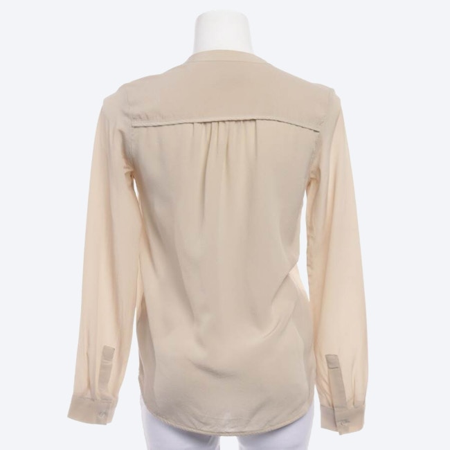 Image 2 of Silk Blouse XS Beige in color White | Vite EnVogue