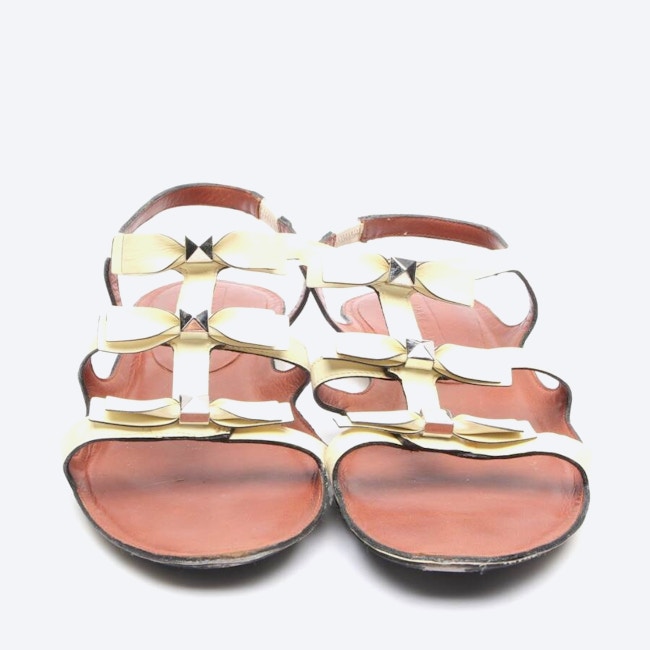Image 2 of Sandals EUR 37.5 Pastel Yellow in color Yellow | Vite EnVogue