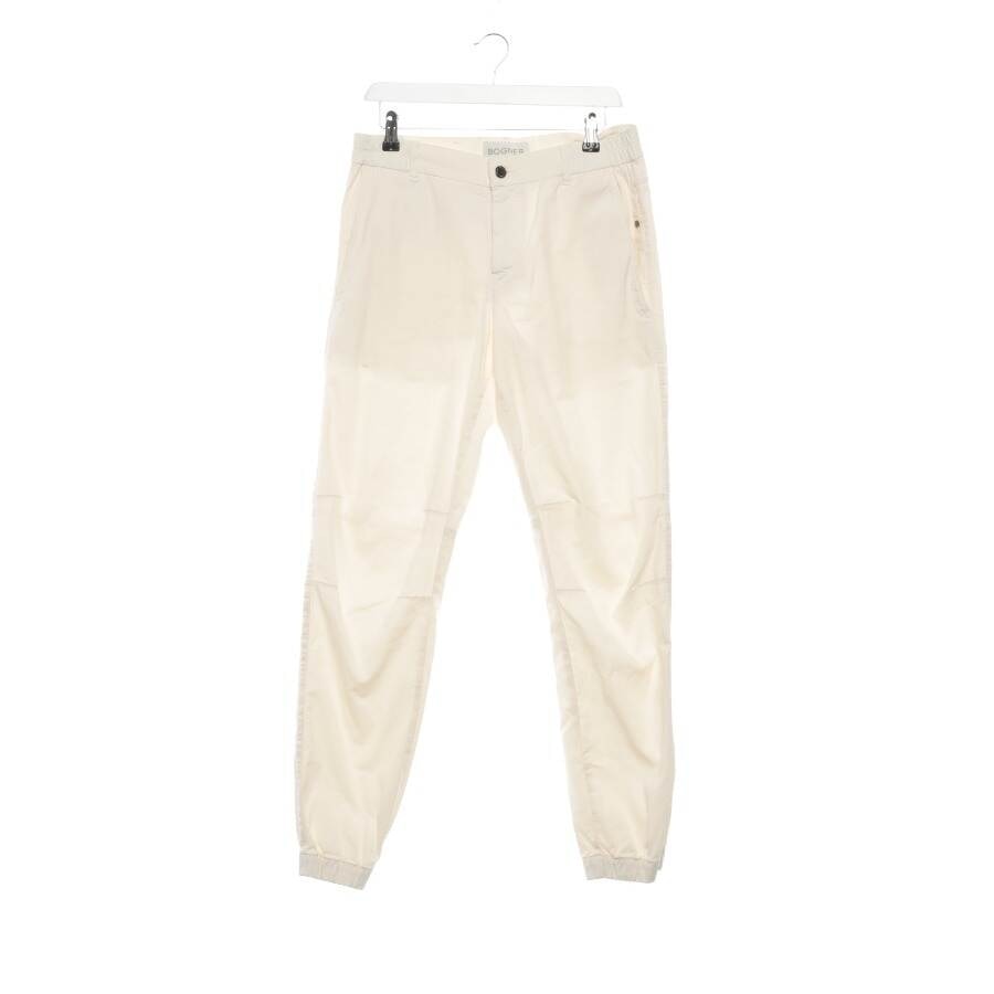 Image 1 of Trousers 41 Cream in color White | Vite EnVogue