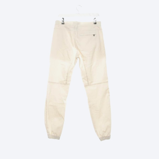 Image 2 of Trousers 41 Cream in color White | Vite EnVogue