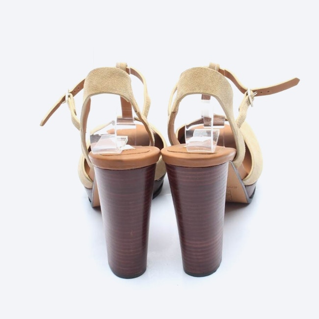Image 3 of Heeled Sandals EUR 39 Beige in color White | Vite EnVogue