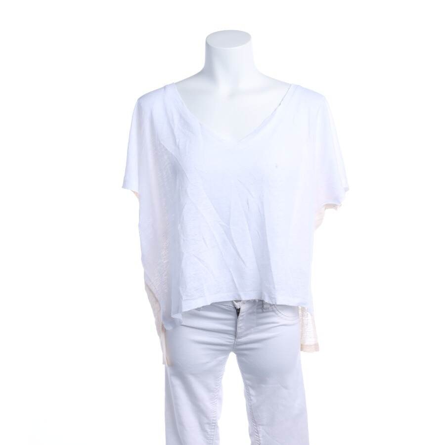 Image 1 of Linen Shirt L Beige in color White | Vite EnVogue
