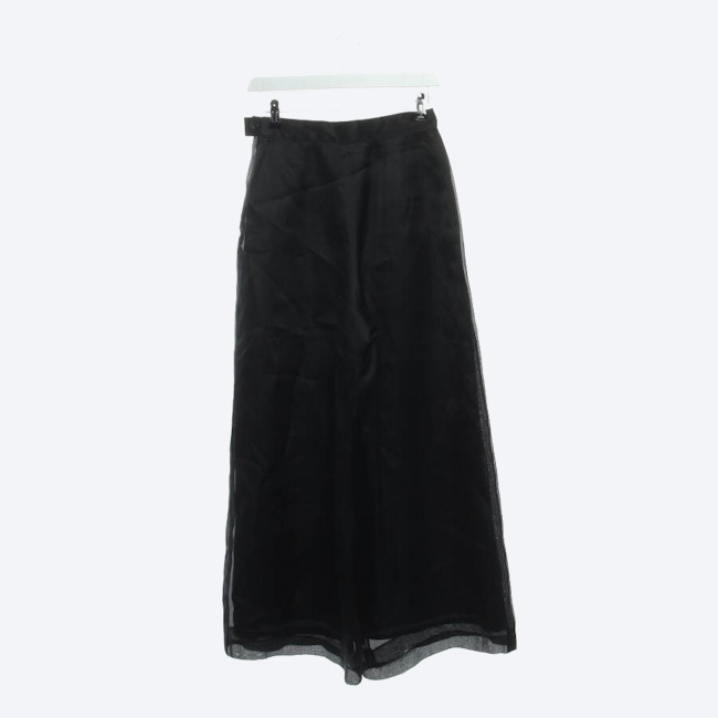 Image 2 of Silk Pants 36 Black in color Black | Vite EnVogue