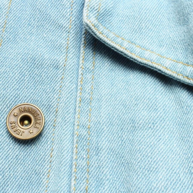 Image 4 of Jeans Jacket S Light Blue in color Blue | Vite EnVogue
