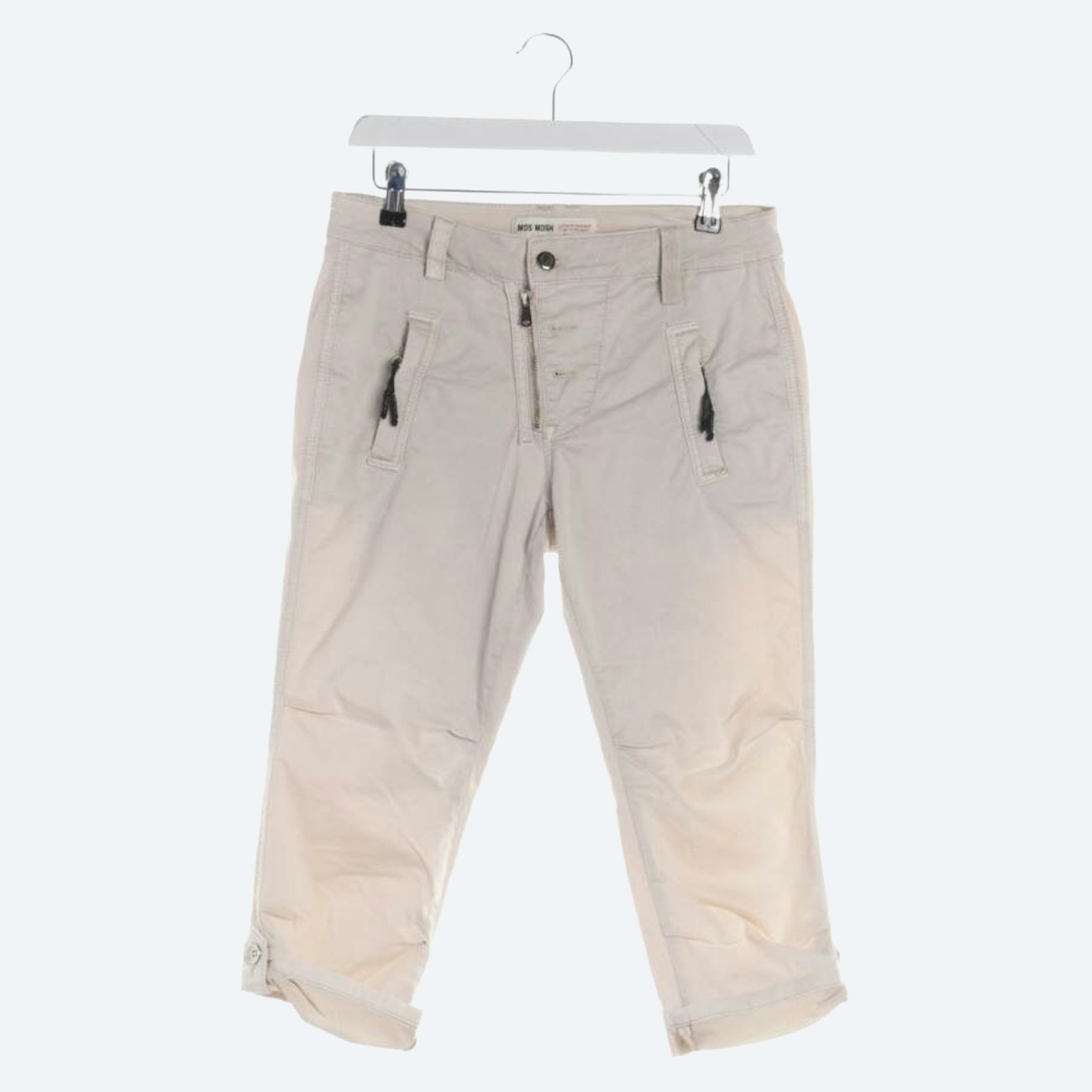 Image 1 of Trousers W28 Cream in color White | Vite EnVogue