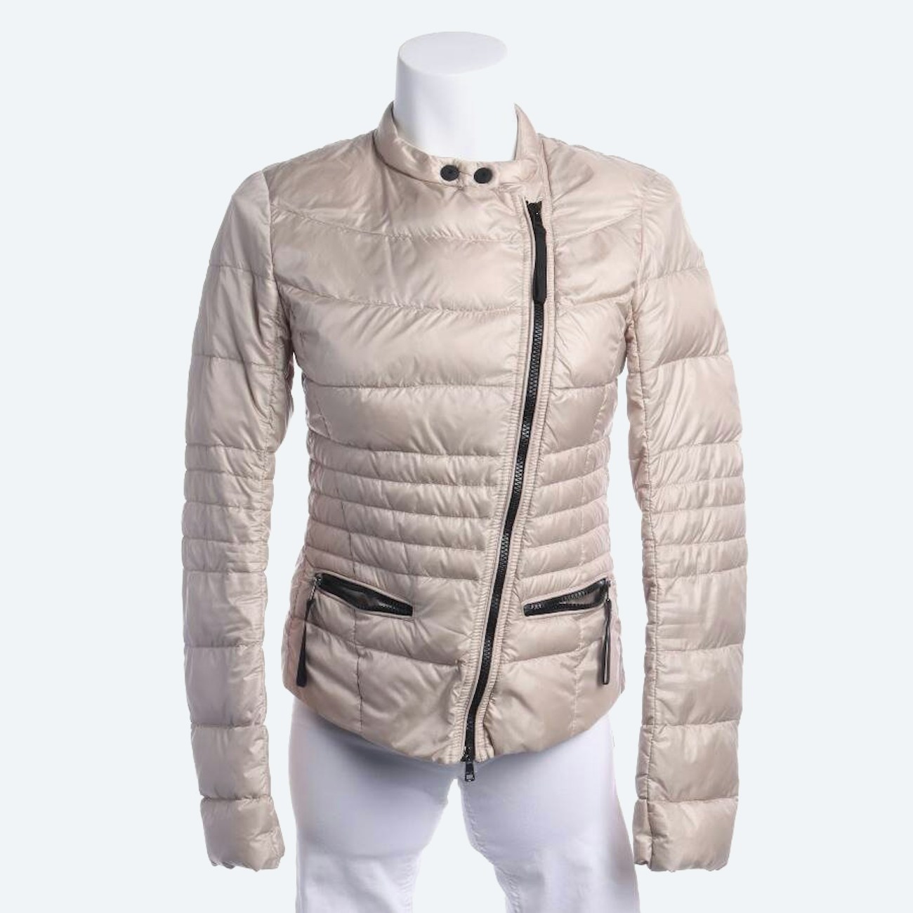 Image 1 of Quilted Jacket 34 Light Brown in color Brown | Vite EnVogue