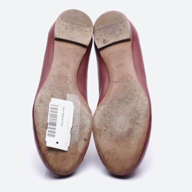 Image 4 of Ballet Flats EUR 36.5 Bordeaux in color Red | Vite EnVogue