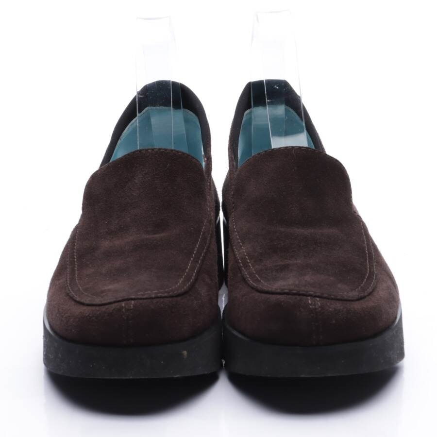 Image 2 of Loafers EUR 39 Dark Brown in color Brown | Vite EnVogue