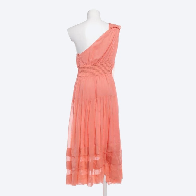 Image 2 of Silk Dress 38 Peach in color Orange | Vite EnVogue