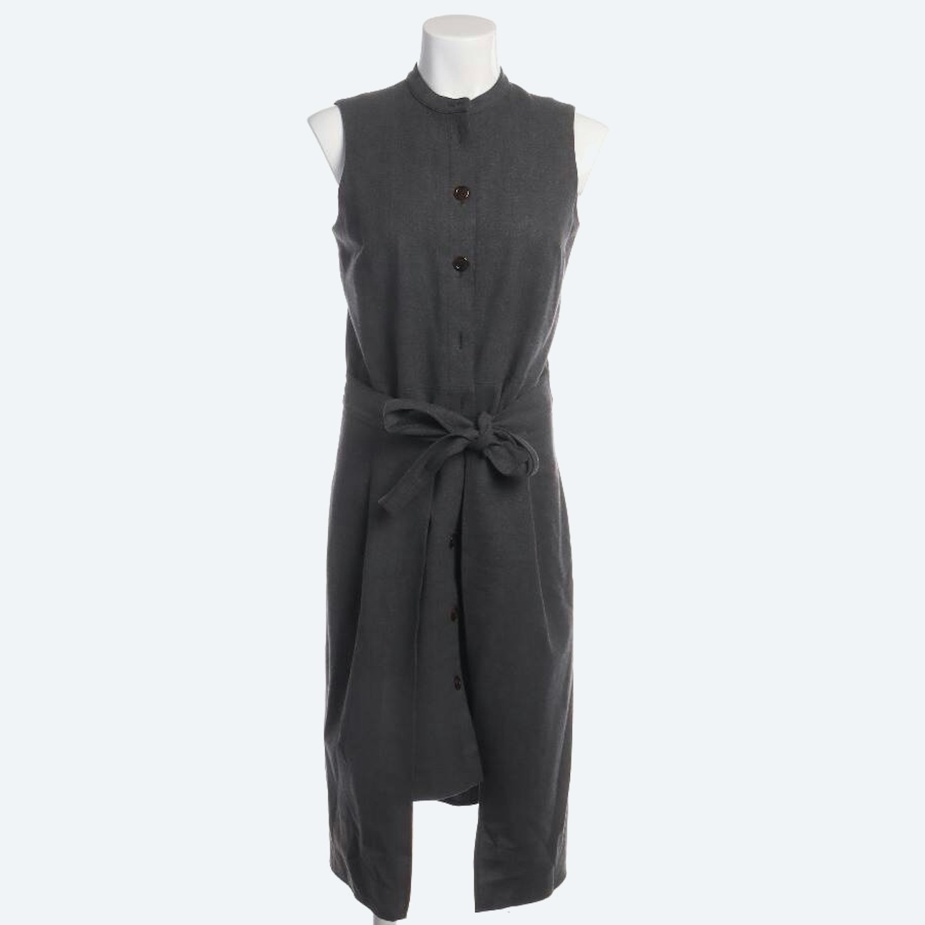 Image 1 of Shirt Dress 38 Gray in color Gray | Vite EnVogue