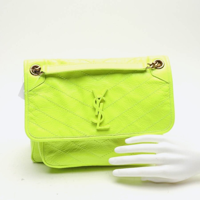 Image 4 of Niki medium Shoulder Bag Neon Yellow in color Neon | Vite EnVogue