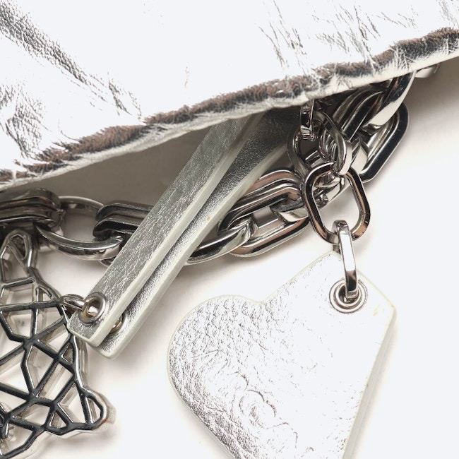 Image 5 of Crossbody Bag Silver in color Metallic | Vite EnVogue