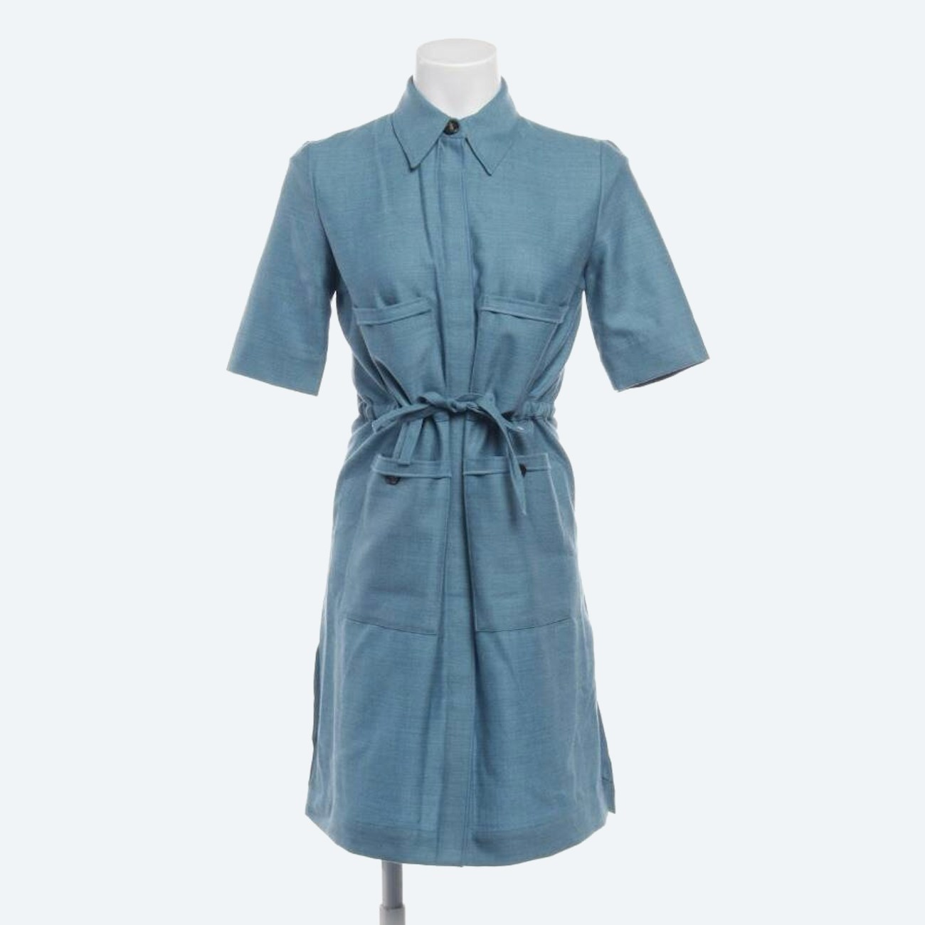Image 1 of Wool Dress 32 Blue in color Blue | Vite EnVogue