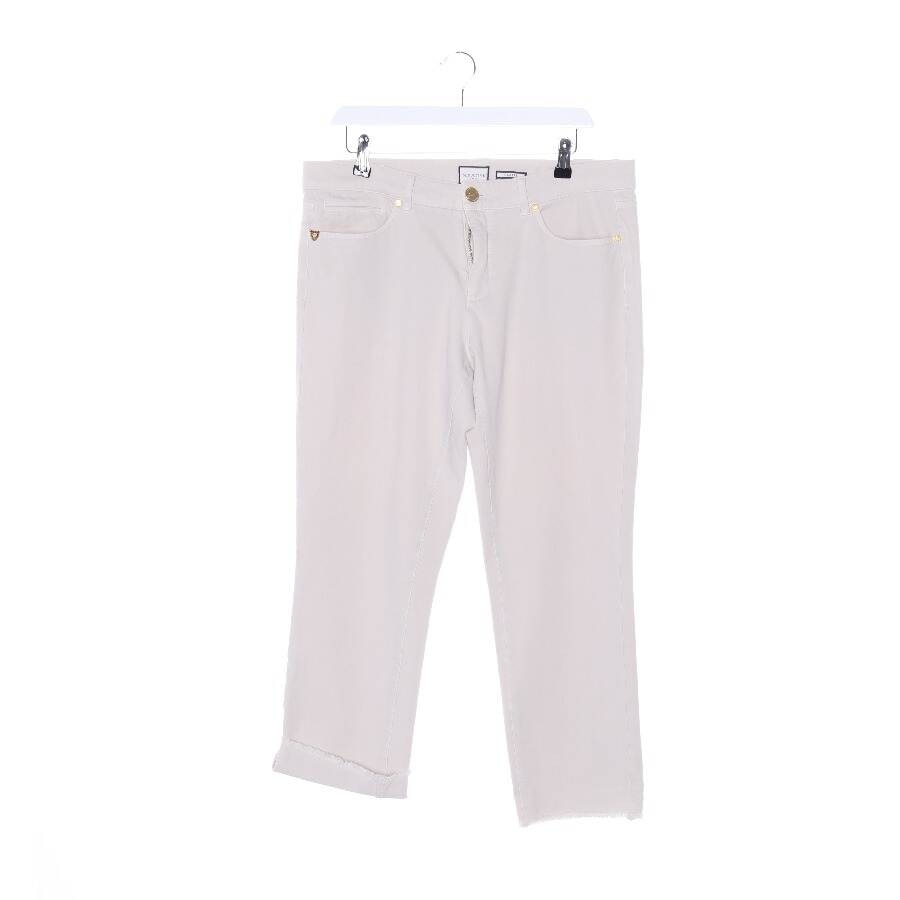 Image 1 of Jeans Straight Fit 42 Beige in color White | Vite EnVogue