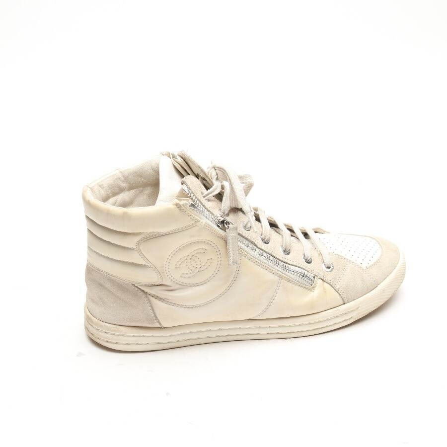 Image 1 of High-Top Sneakers EUR 40.5 Beige in color White | Vite EnVogue