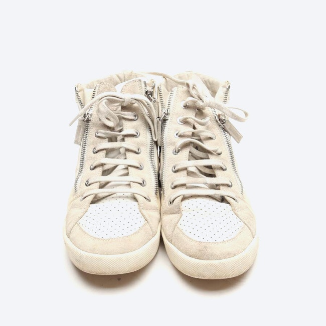 Bild 2 von High-Top Sneaker EUR 40,5 Beige in Farbe Weiß | Vite EnVogue