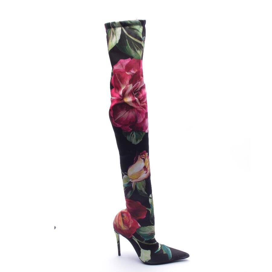 Image 1 of Overknee Boots EUR 37 Multicolored in color Multicolored | Vite EnVogue