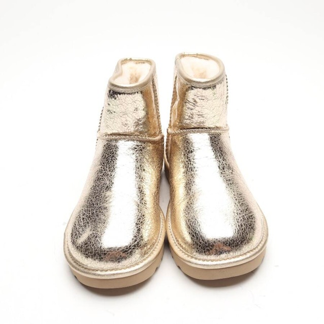Ankle Boots EUR38 Gold | Vite EnVogue