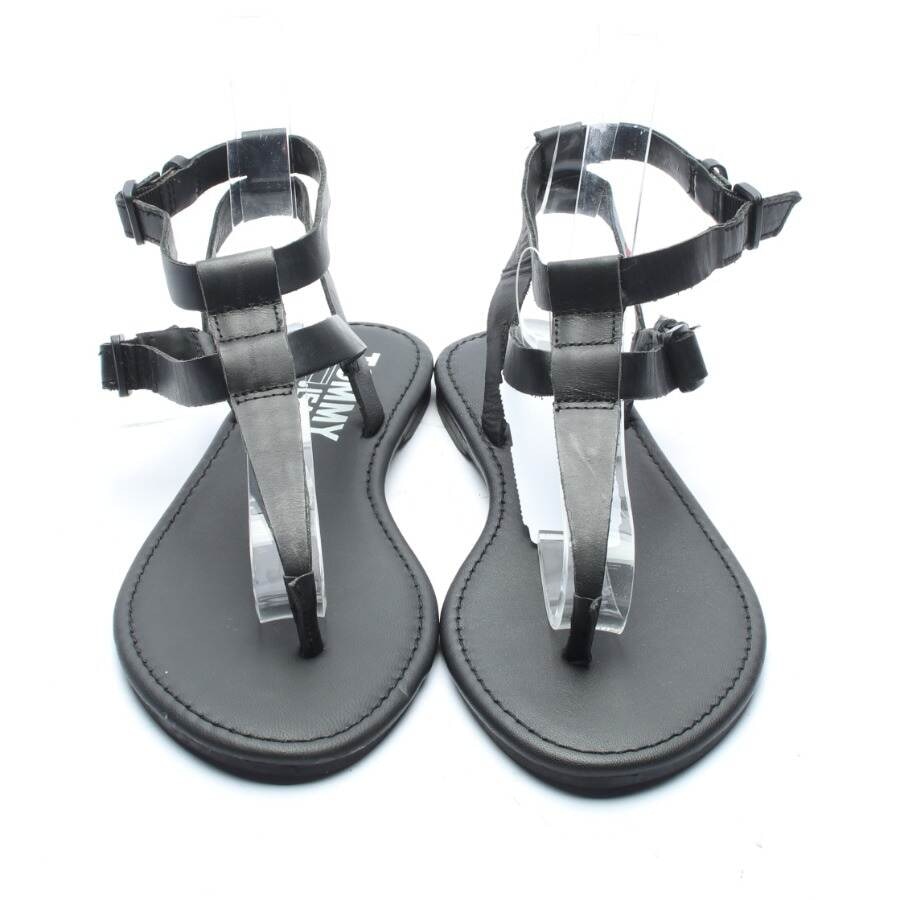 Image 2 of Strappy Sandals EUR 37 Black in color Black | Vite EnVogue