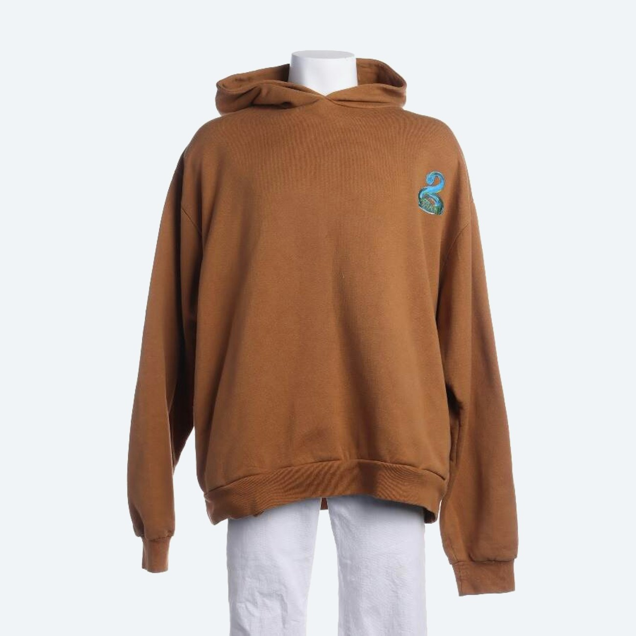Image 1 of Hooded Sweatshirt XL Camel in color Brown | Vite EnVogue