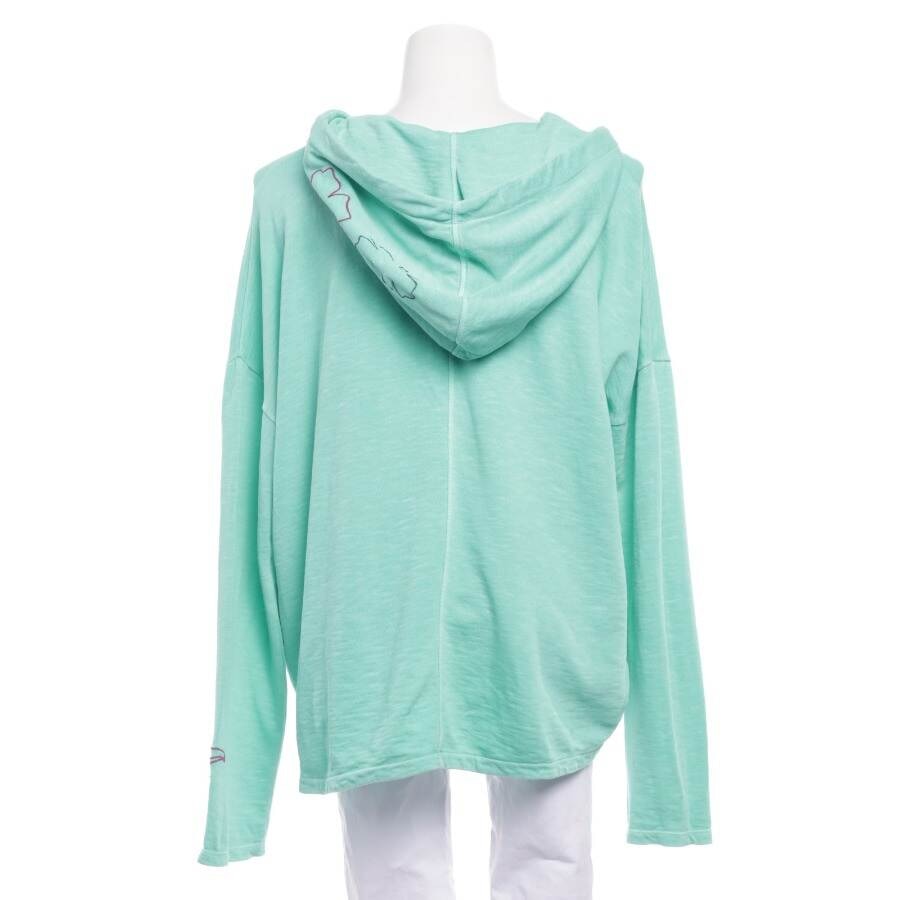 Image 2 of Hooded Sweatshirt 2XL Turquoise in color Blue | Vite EnVogue
