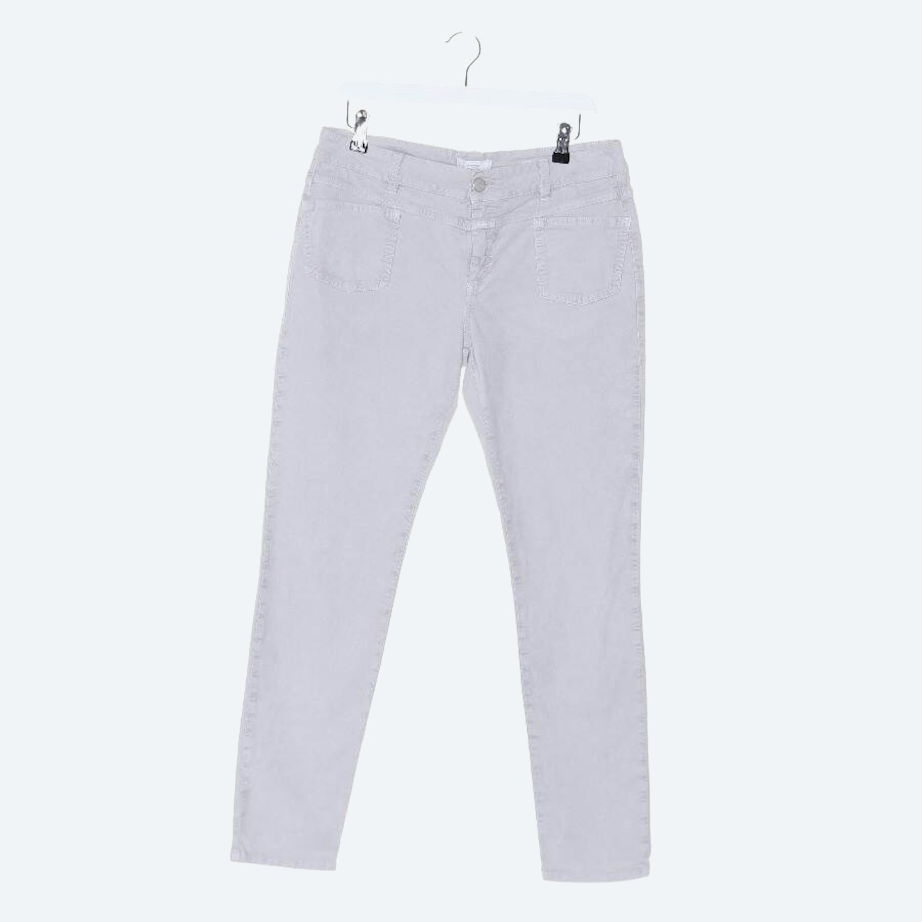 Image 1 of Jeans Skinny W31 Light Gray in color Gray | Vite EnVogue