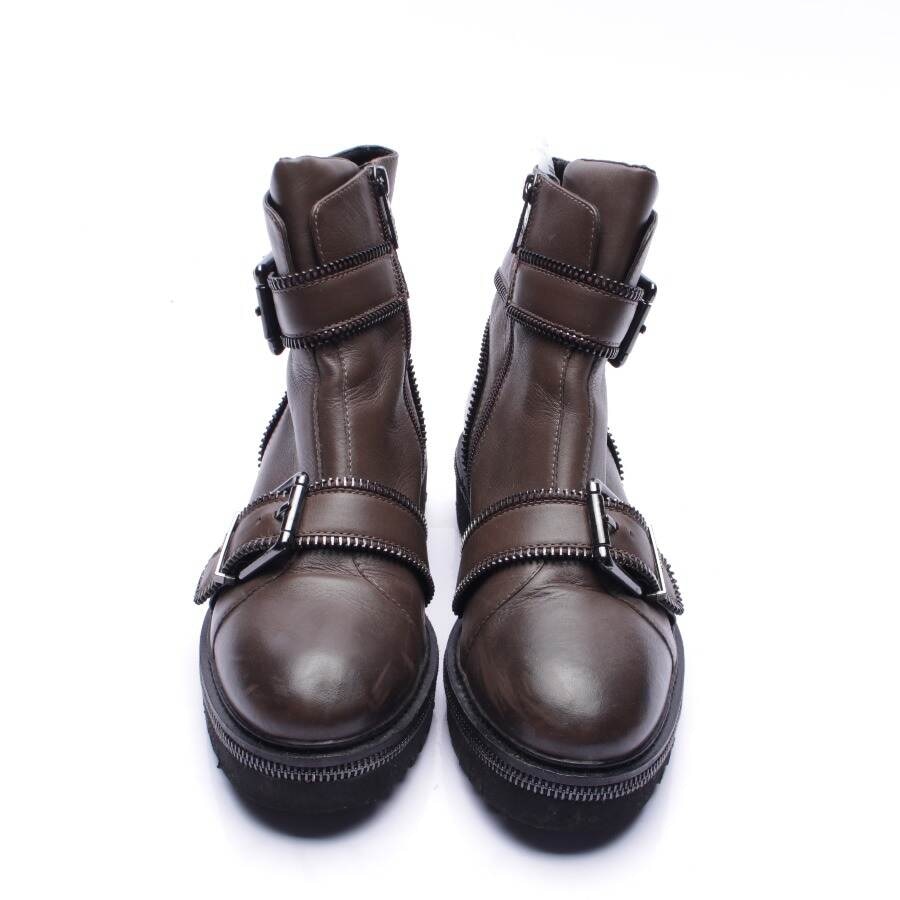 Image 2 of Ankle Boots EUR38 Dark Brown in color Brown | Vite EnVogue