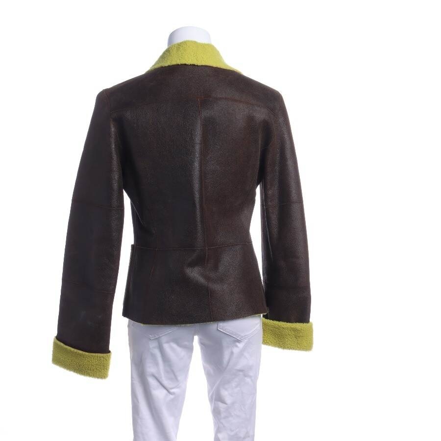 Image 2 of LeatherJacket 36 Brown in color Brown | Vite EnVogue