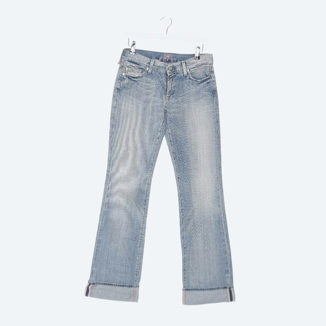 Image 1 of Jeans Flared W28 Blue in color Blue | Vite EnVogue