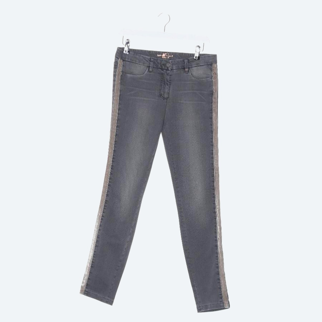Image 1 of Jeans Skinny 36 Gray in color Gray | Vite EnVogue