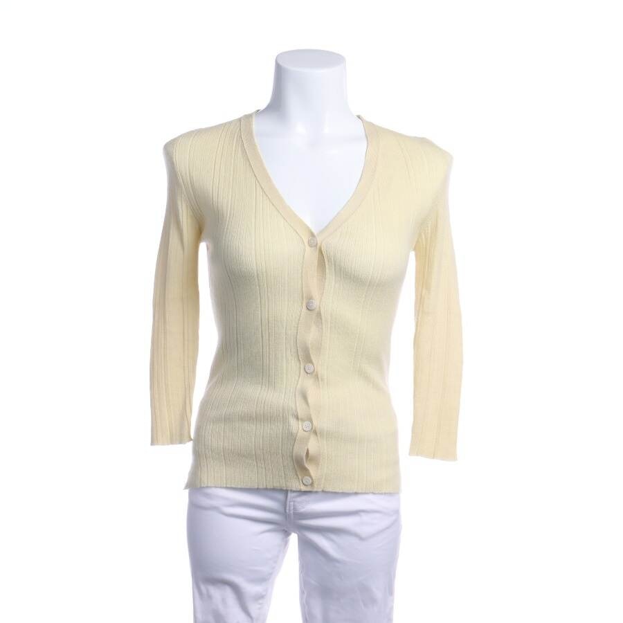 Image 1 of Cardigan 42 Pastel Yellow in color Yellow | Vite EnVogue
