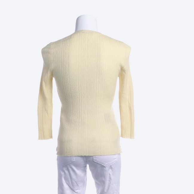 Image 2 of Cardigan 42 Pastel Yellow in color Yellow | Vite EnVogue
