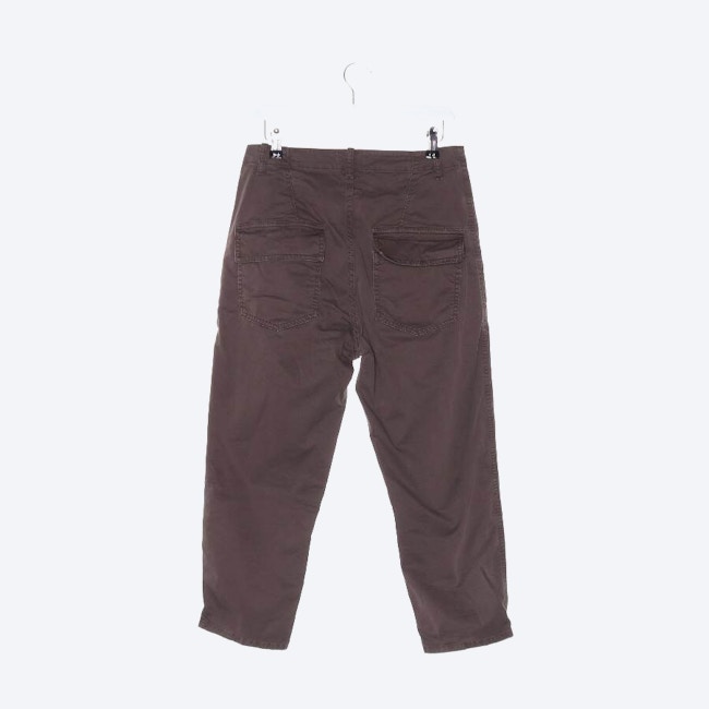 Image 2 of Trousers W26 Dark Brown in color Brown | Vite EnVogue