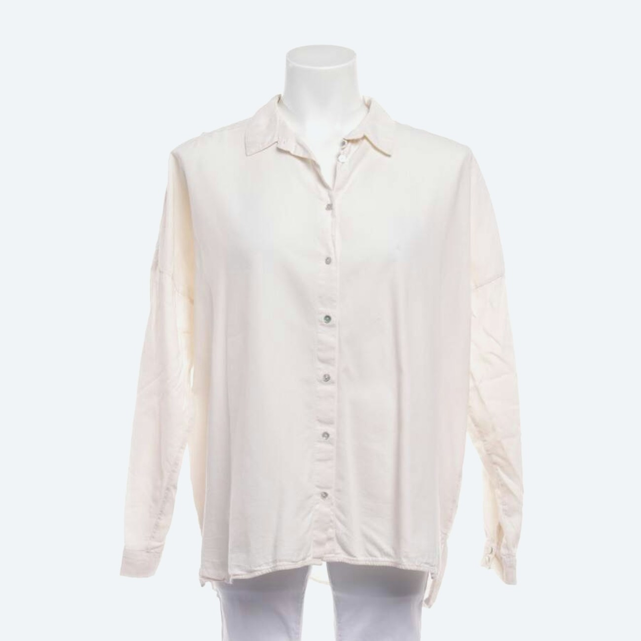 Image 1 of Shirt 36 Cream in color White | Vite EnVogue