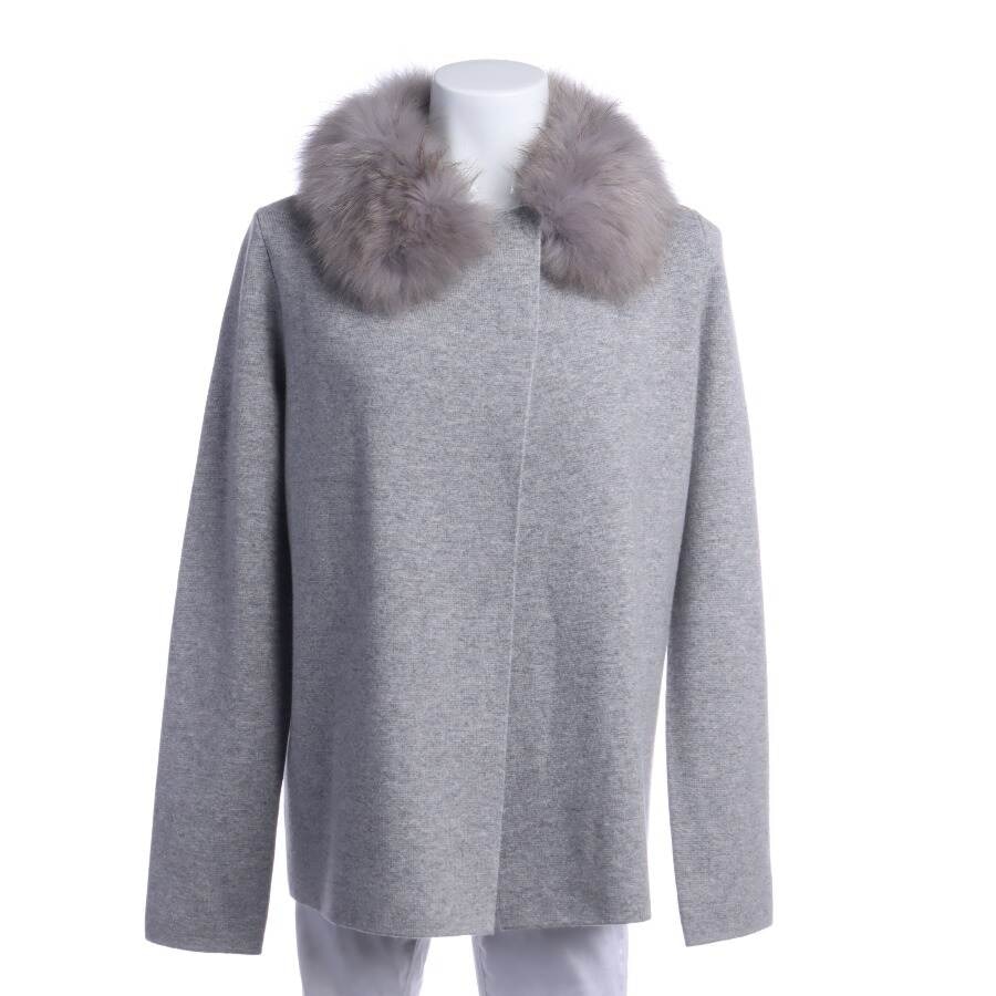 Image 1 of Wool Cardigan L Light Gray in color Gray | Vite EnVogue
