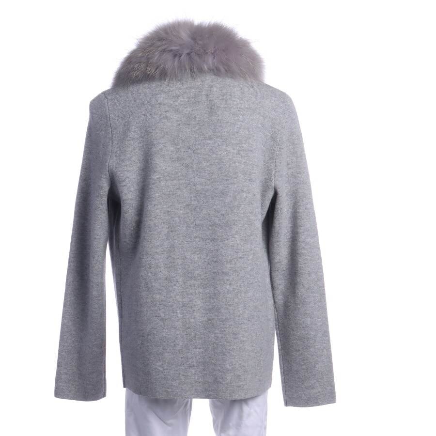 Image 2 of Wool Cardigan L Light Gray in color Gray | Vite EnVogue