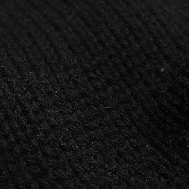 Image 3 of Wool Poncho M Black in color Black | Vite EnVogue